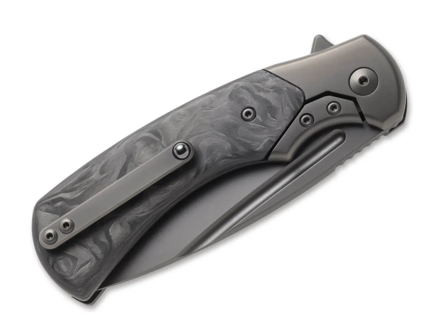 40° Anniversary Knife Marble Carbon Titan Black
