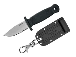 Armiger 2 Clip Point 4034SS TPR Black Serrated