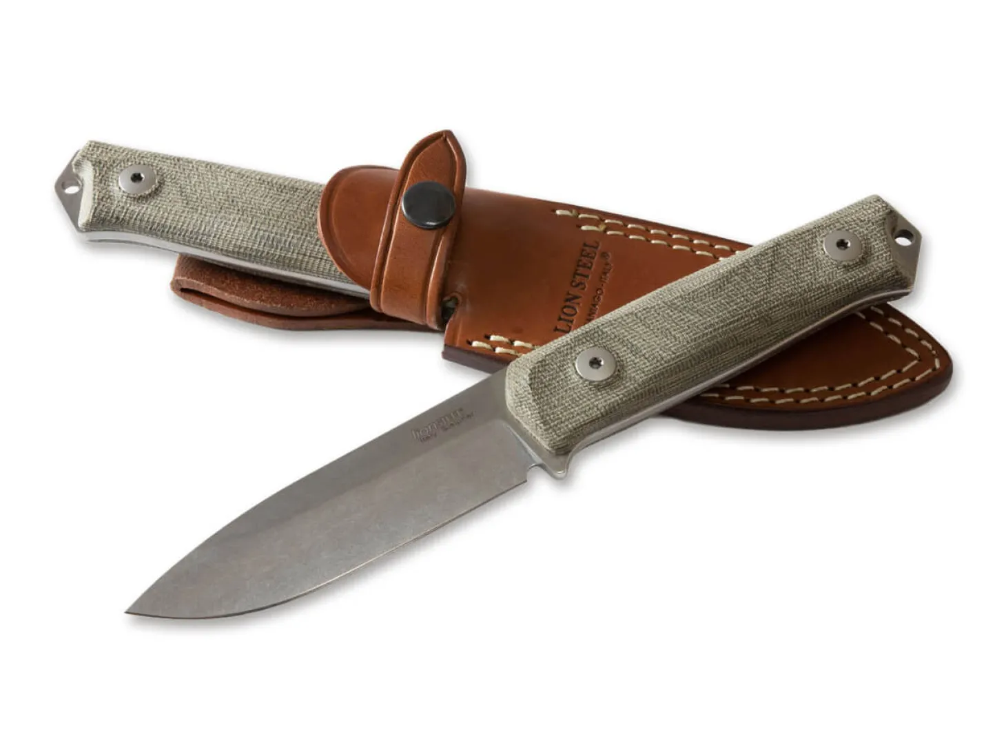 B41 Bushcraft Micarta Green