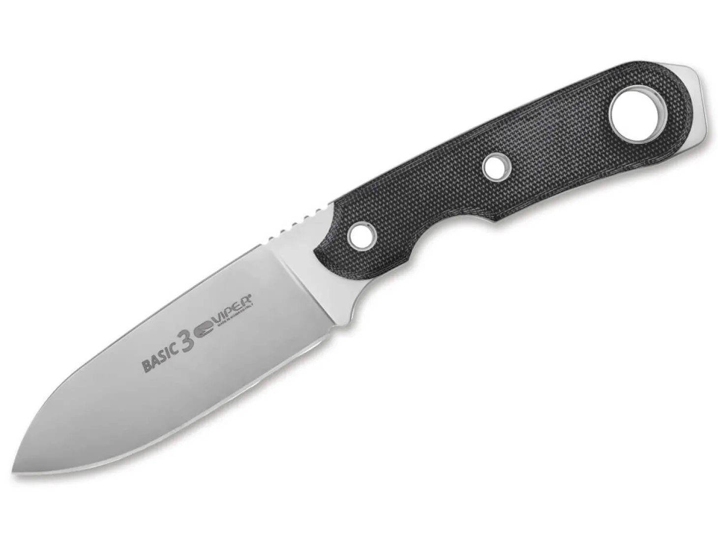 Basic 3 MagnaCut Micarta Black
