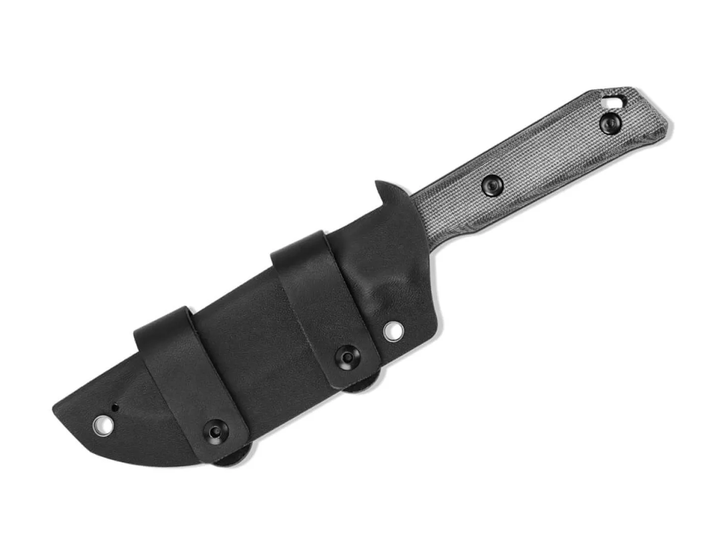 Begleiter D2 Fixed Micarta Black