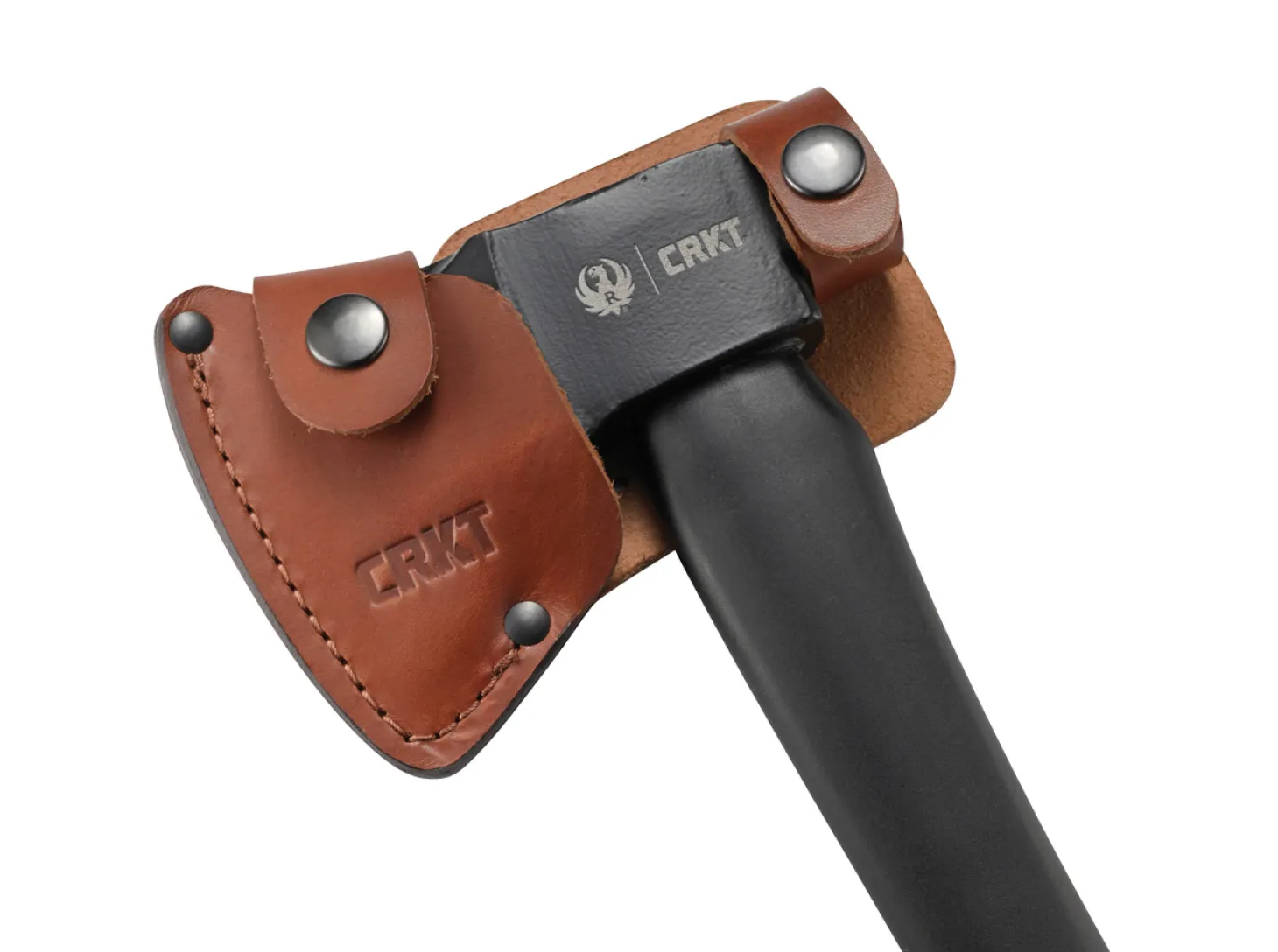 Black Powder Hatchet Leather Sheath