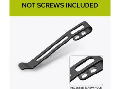 Black Stainless Steel Clip CA-05A-V1