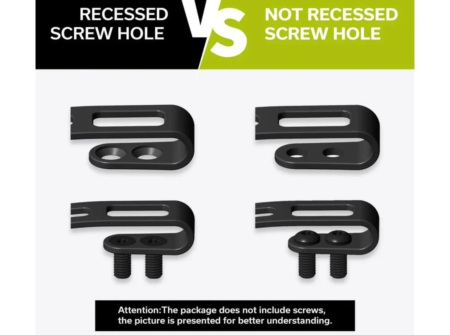 Black Stainless Steel Clip CA-06A-V1