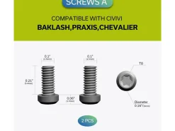 Black Titanium Clip T001D