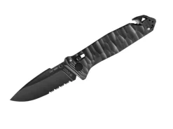 C.A.C. S200 G10 Textured Black Serrated