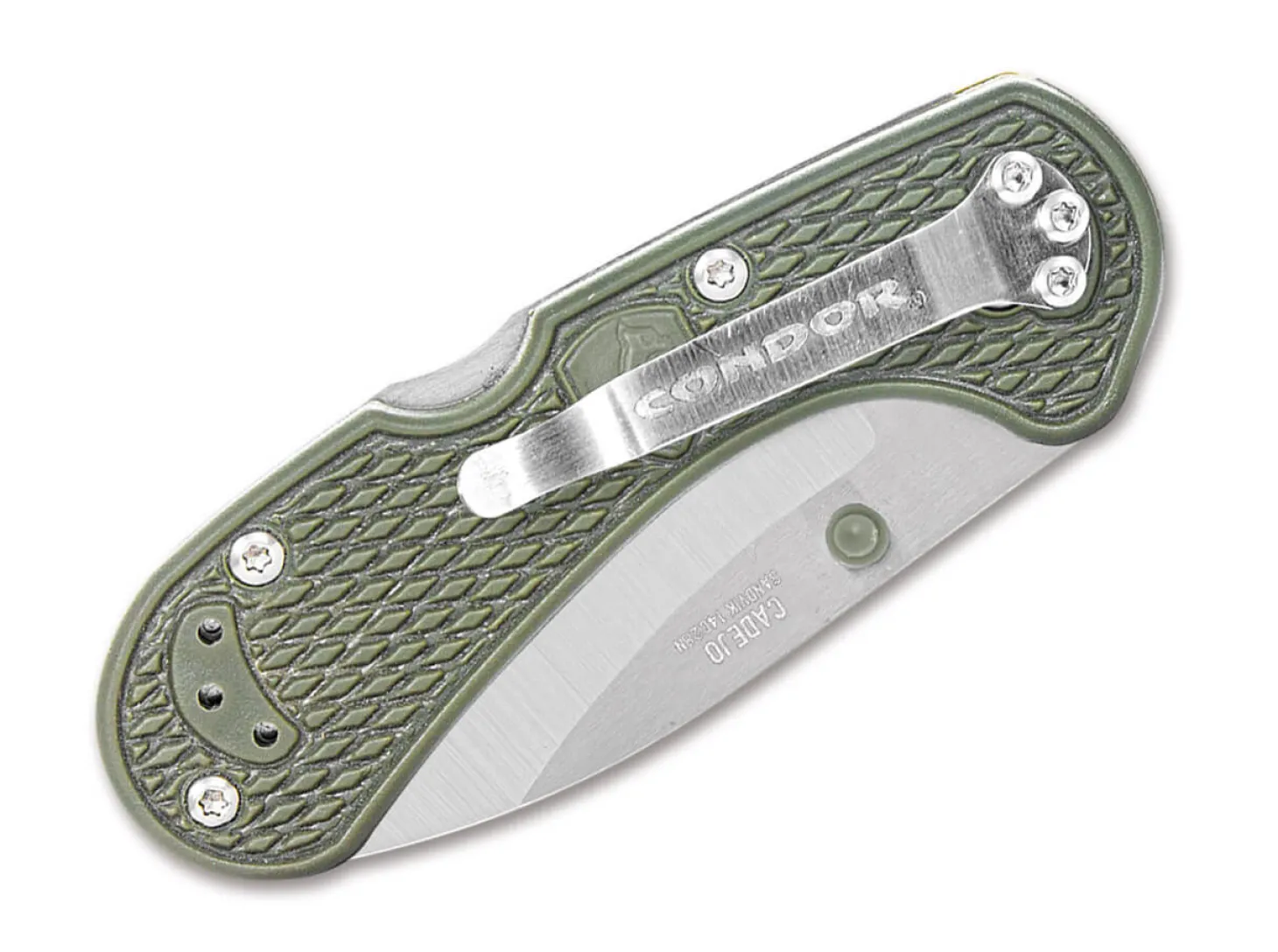 Cadejo Drop Point Folder Army Green