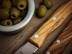 Classic Buckelsmesser mit Welle Olive