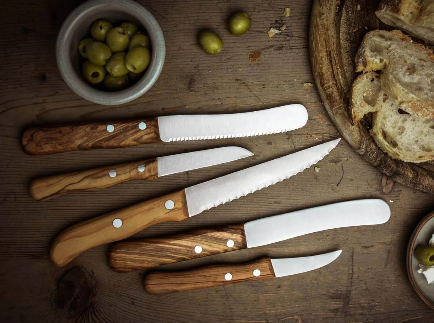 Classic Gemüsemesser Olive