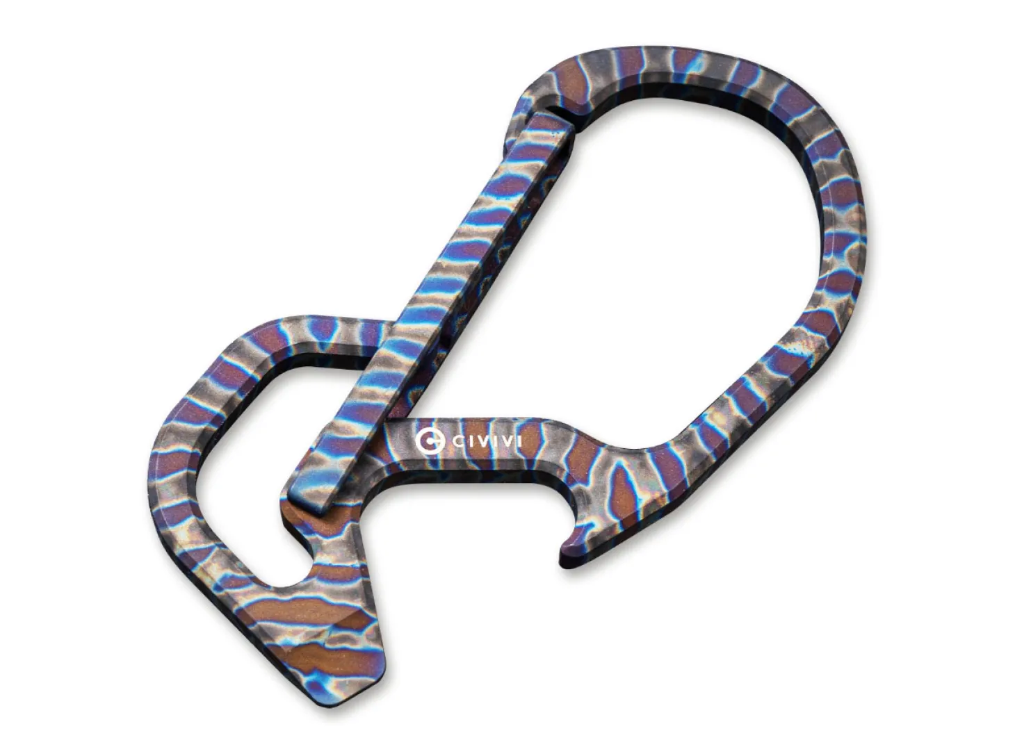 Click Flamed Titanium