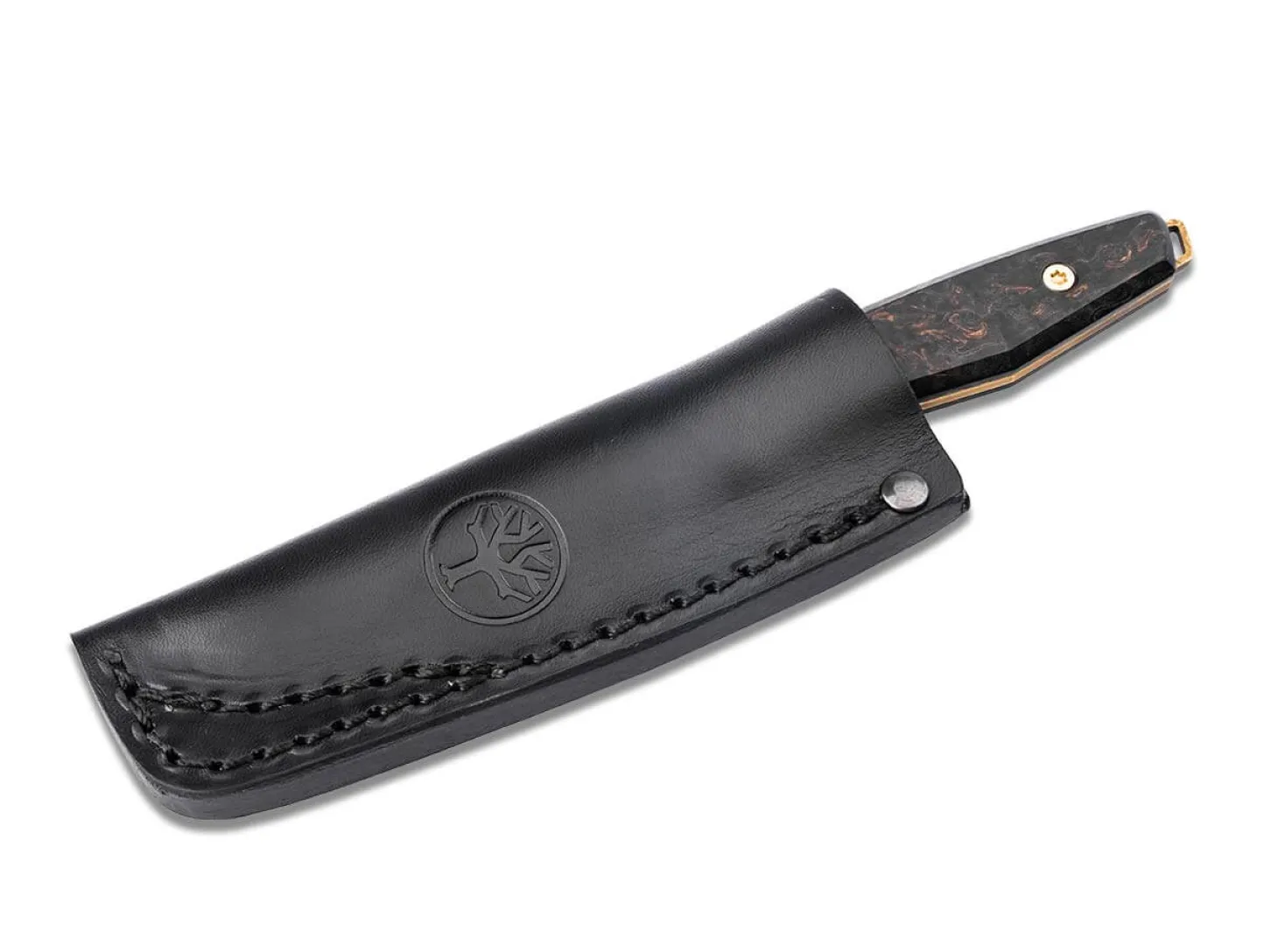 Daily Knives AK1 Gold Damast