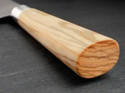 Damast Olive Chefmesser Groß