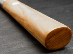 Damast Olive Chefmesser Klein