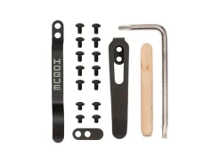 Deka Pocket Clip & Torx Screw Kit - Black Oxide Finish