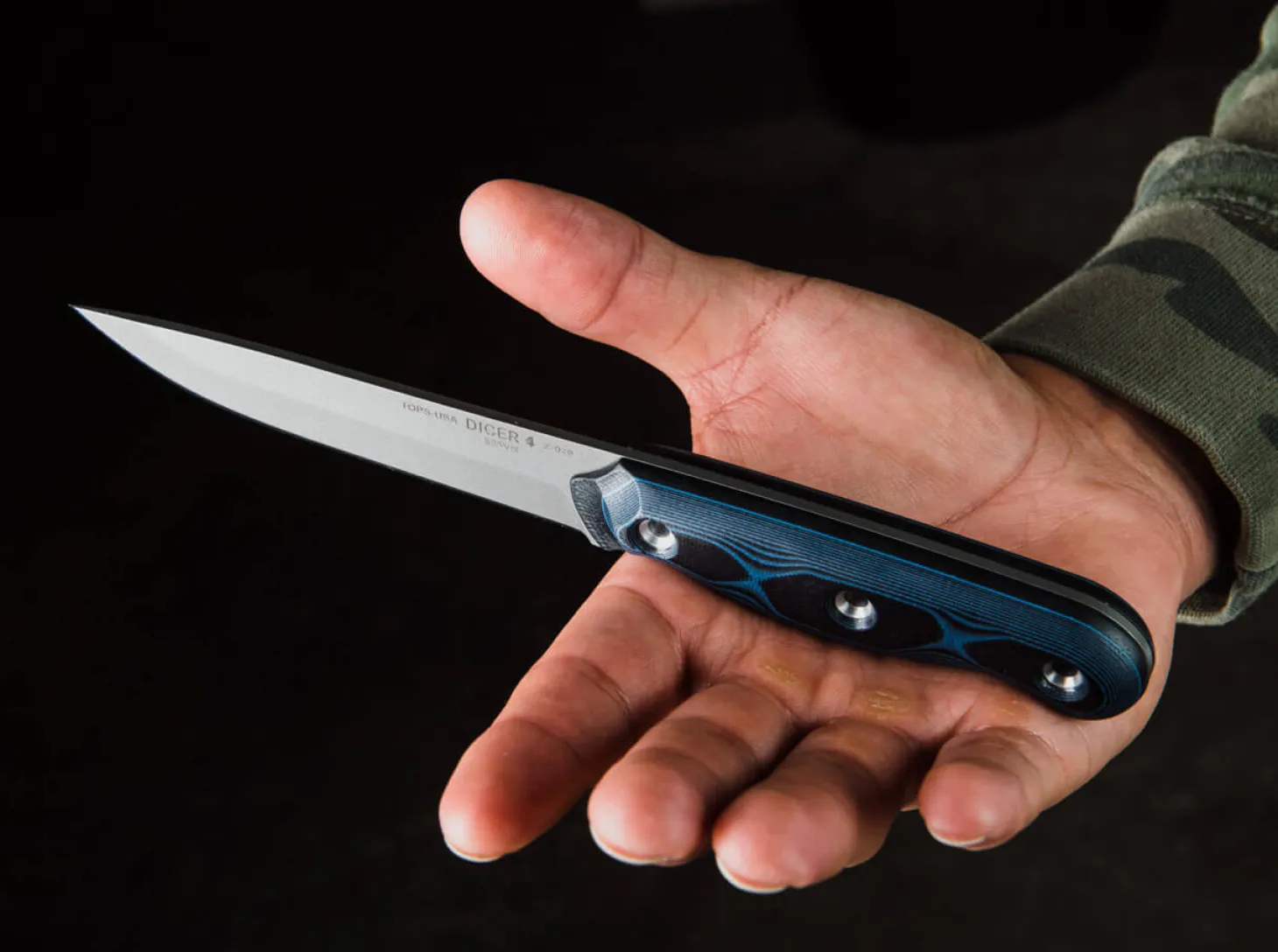 Dicer 4 Steak Knife Blue