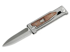 EXO-M Burlap Micarta Double Edge