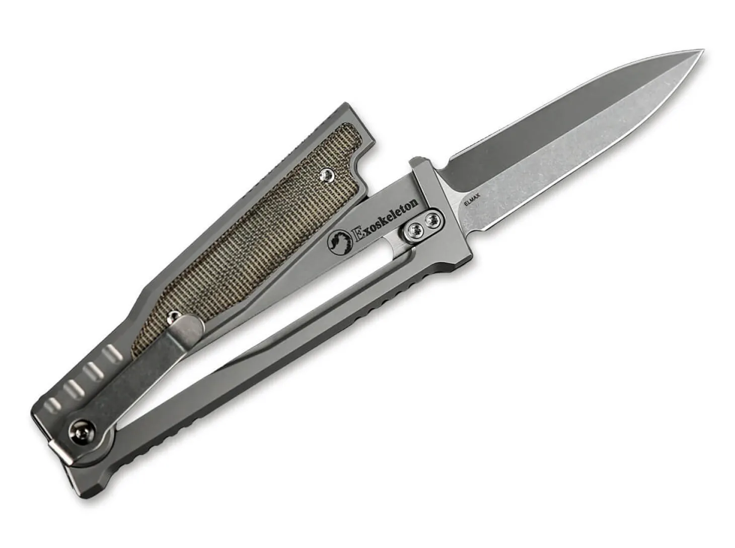 EXO-M Green Micarta Double Edge