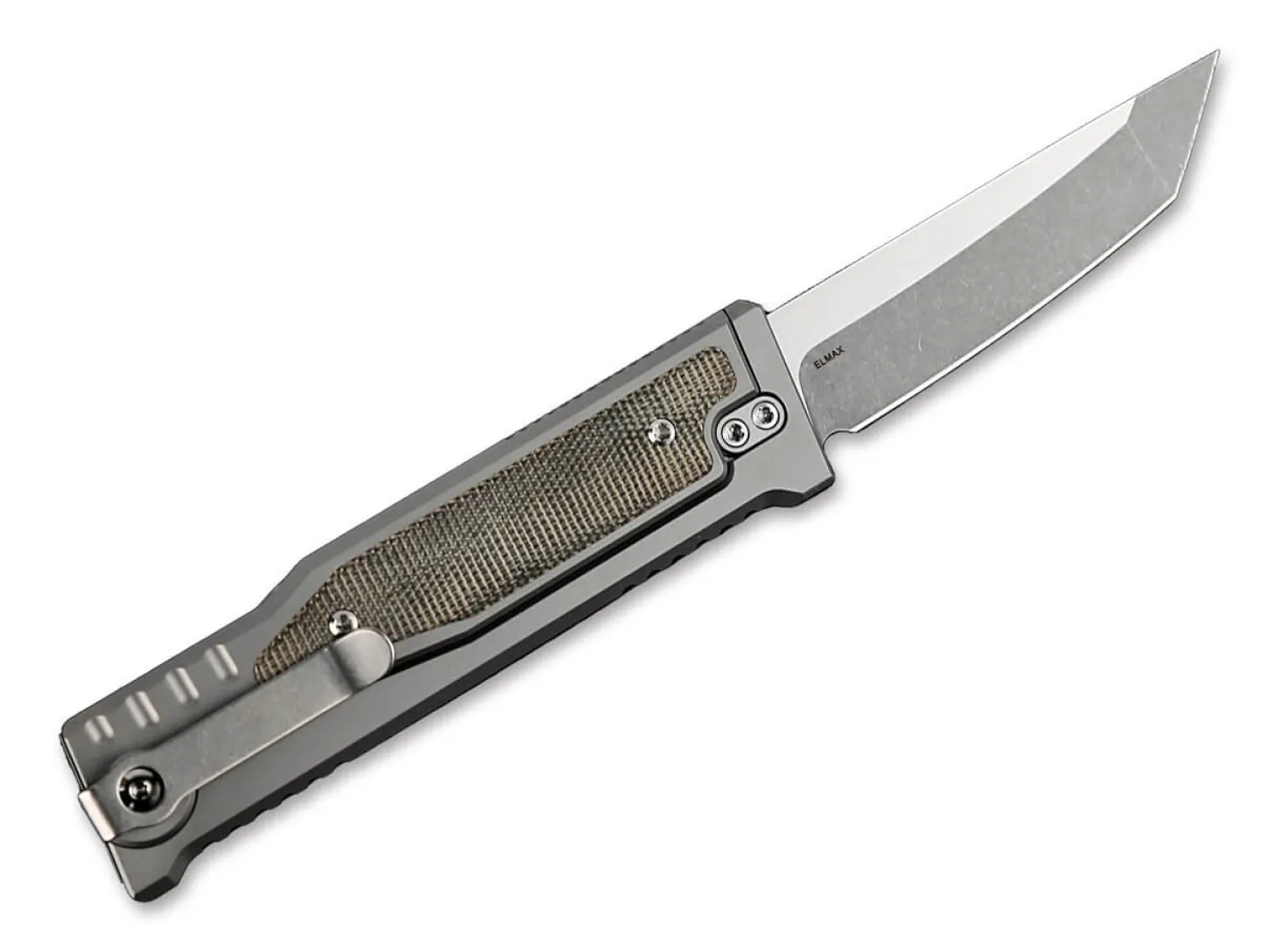 EXO-M Green Micarta Tanto