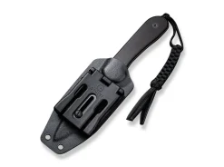 Fixed Blade Elementum Ebony Damascus