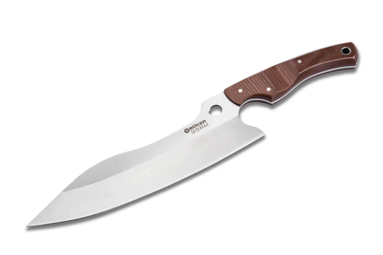 Gorm Kochmesser Micarta Braun
