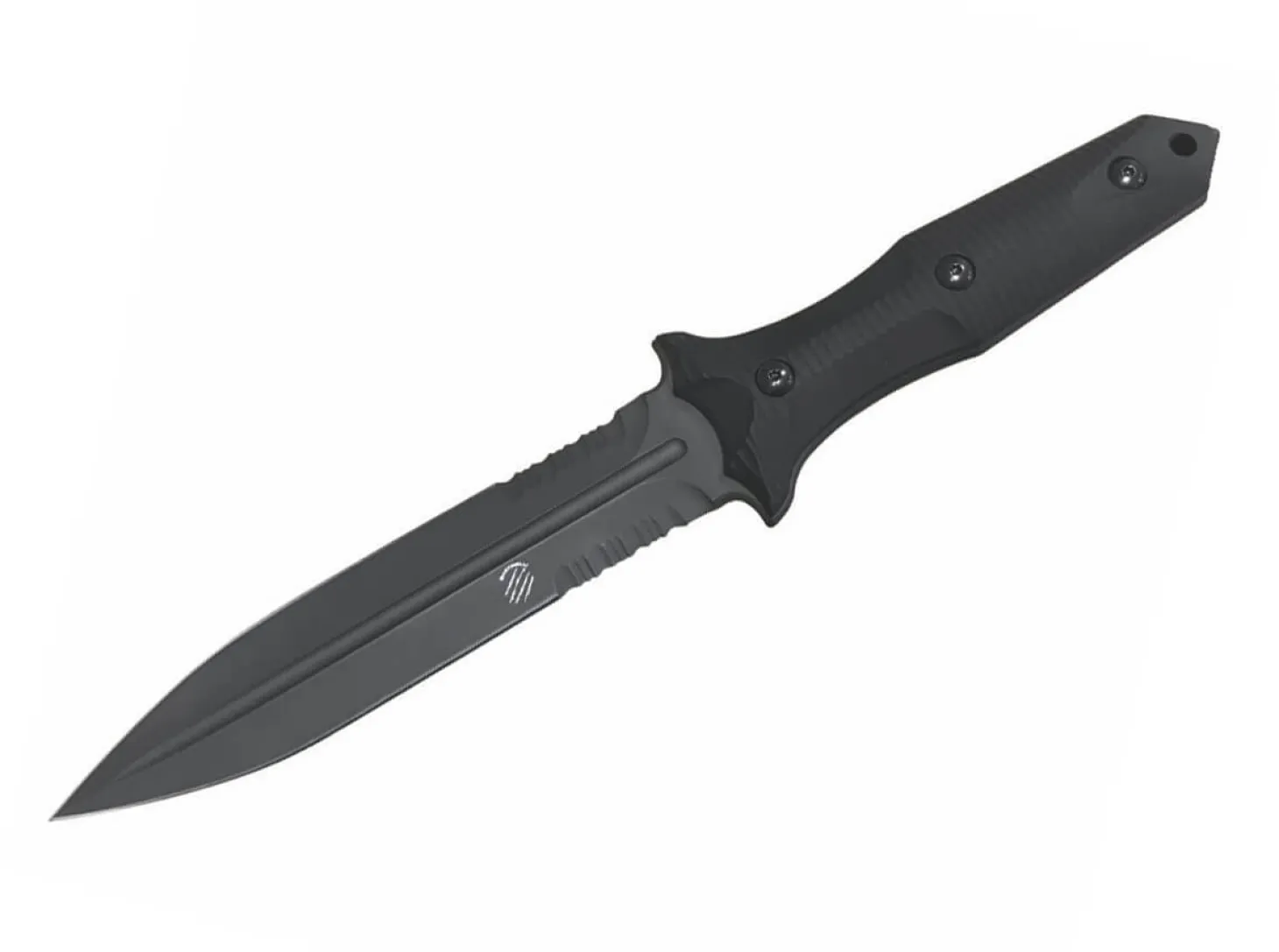 Grozo Black Serrated