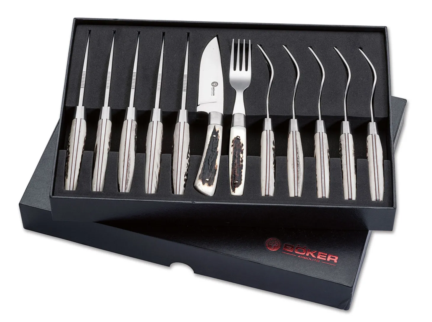Hirschhorn Steakbesteck Set