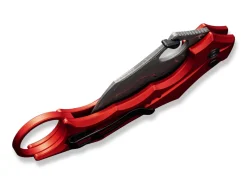 Incisor II Aluminum Red Damascus