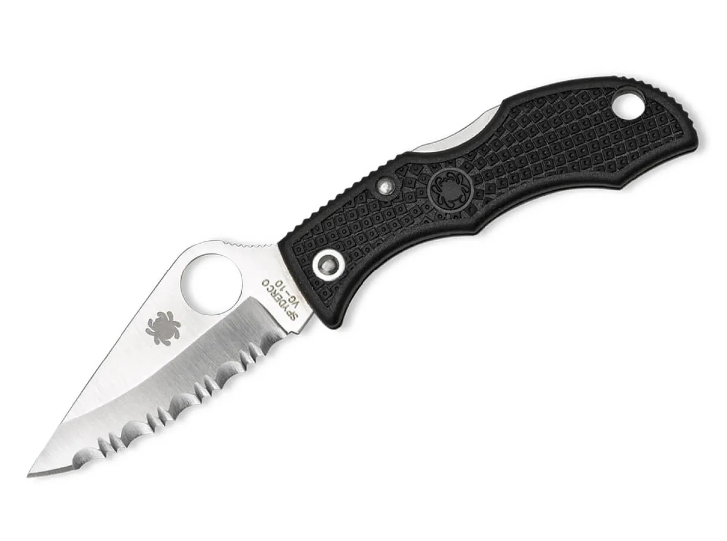 LadyBug 3 Black Serrated