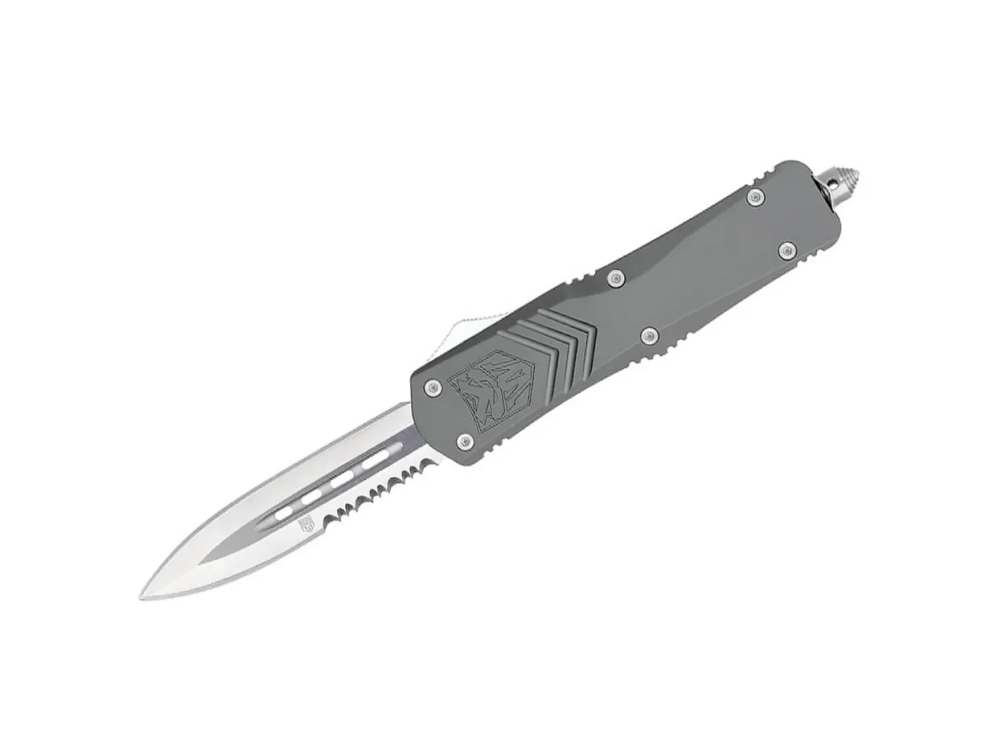 Large FS-X Grey Dagger 1-Side Serrated