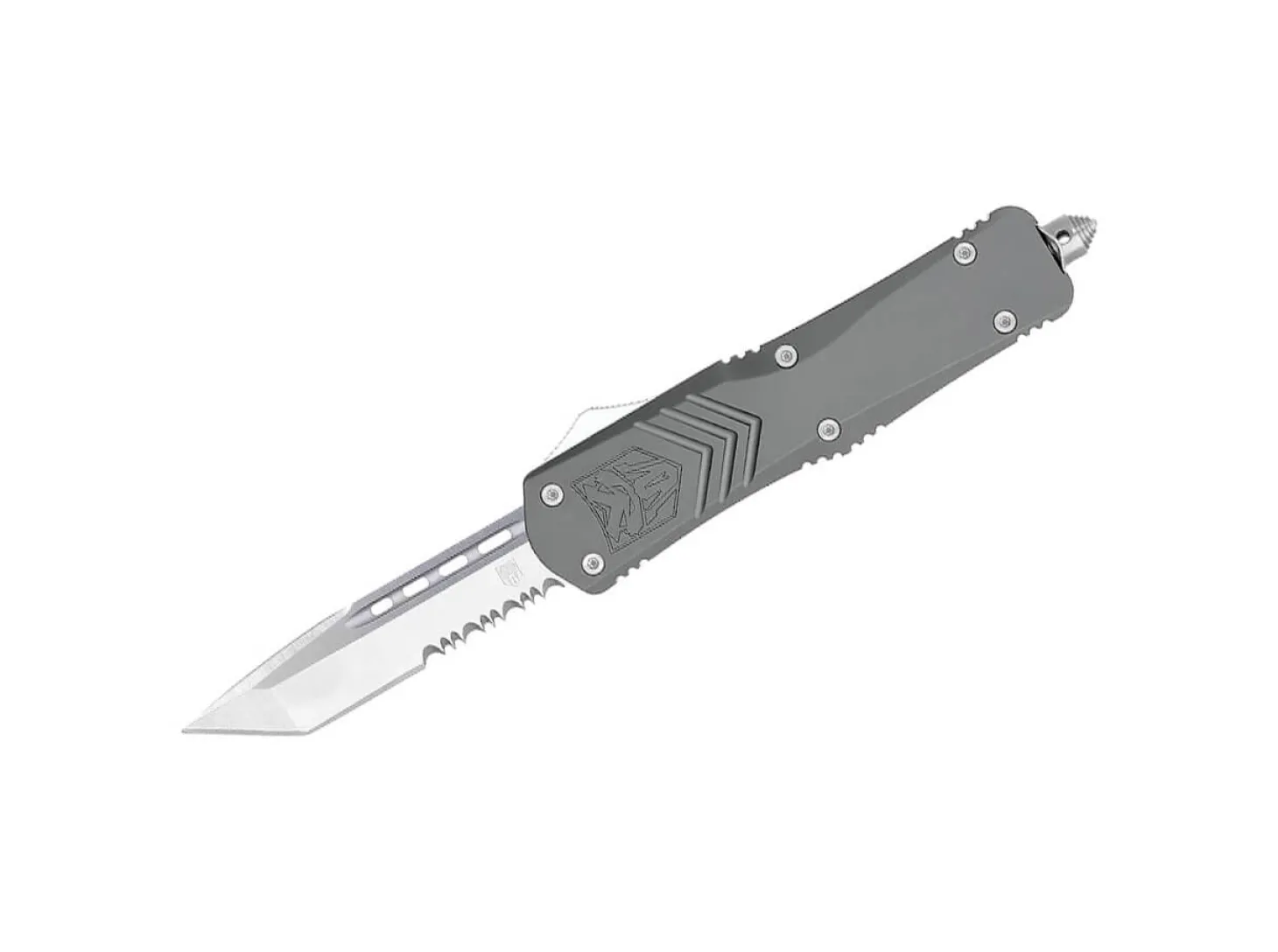 Large FS-X Grey Tanto Serrated