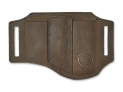 Lederholster ED-Three Braun