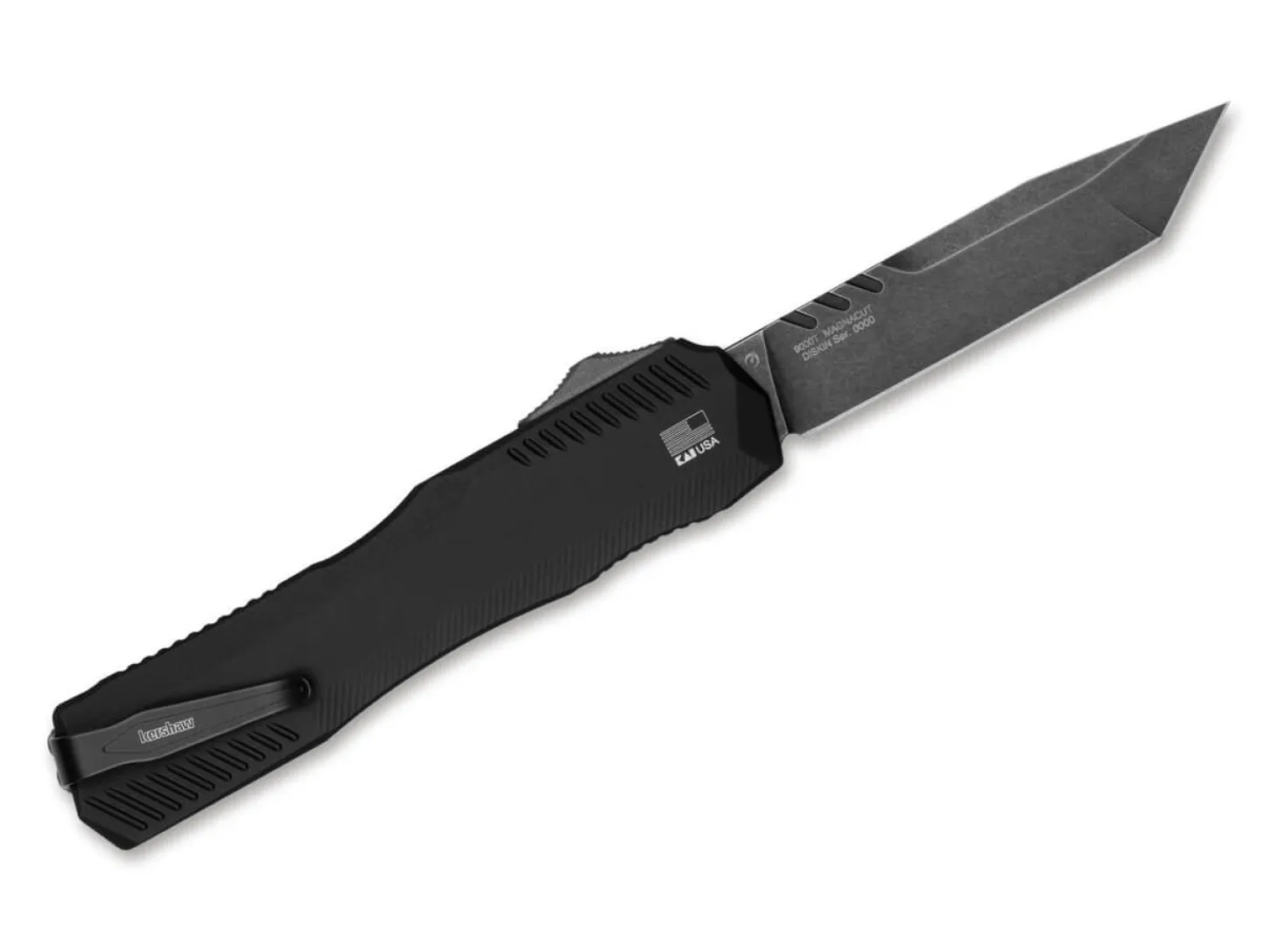 Livewire Aluminum MagnaCut Black Tanto