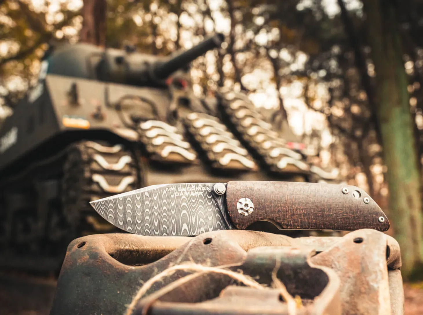 M4 Sherman-Damast