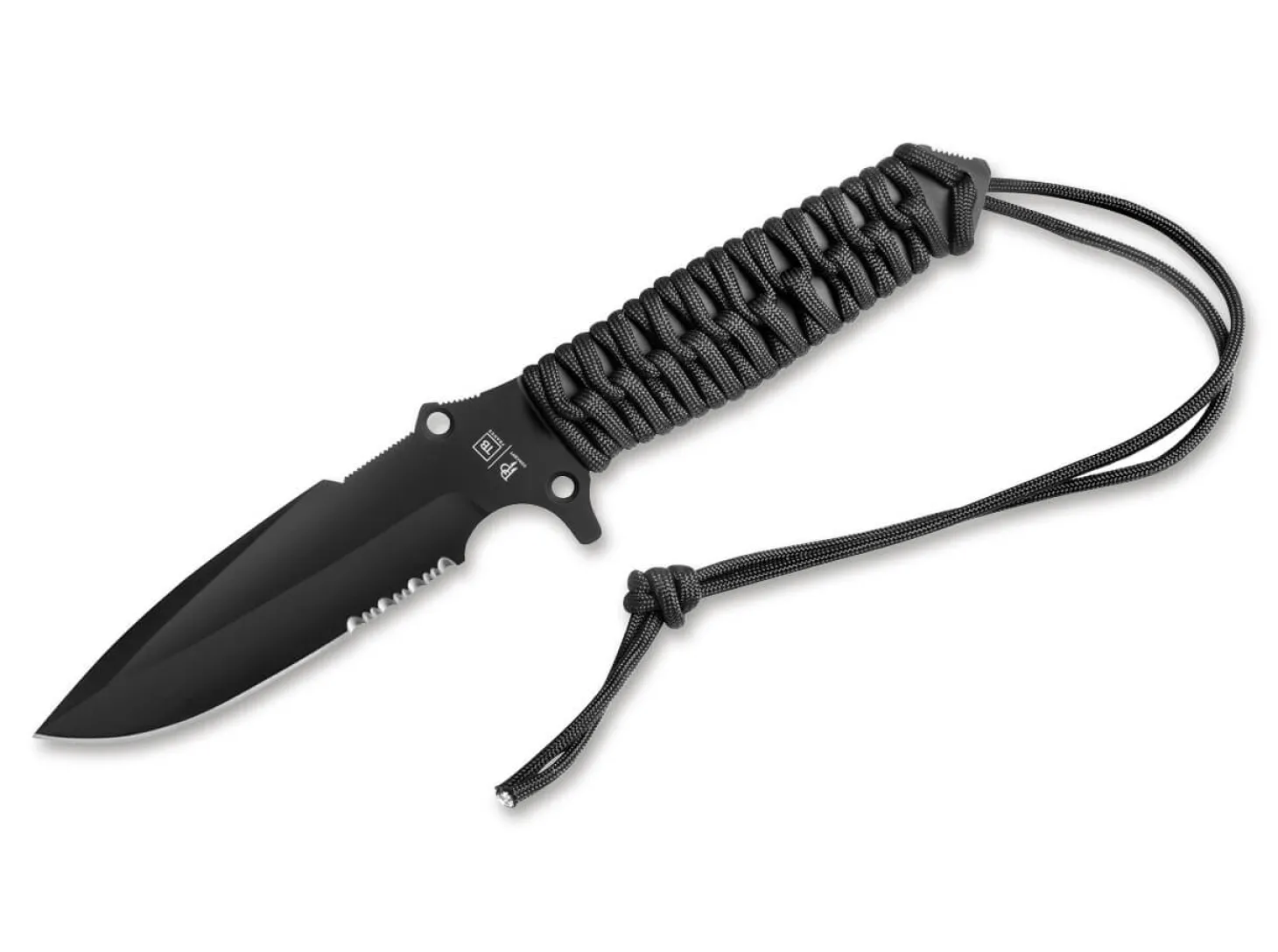 Maraudeur Paracord Black Serrated