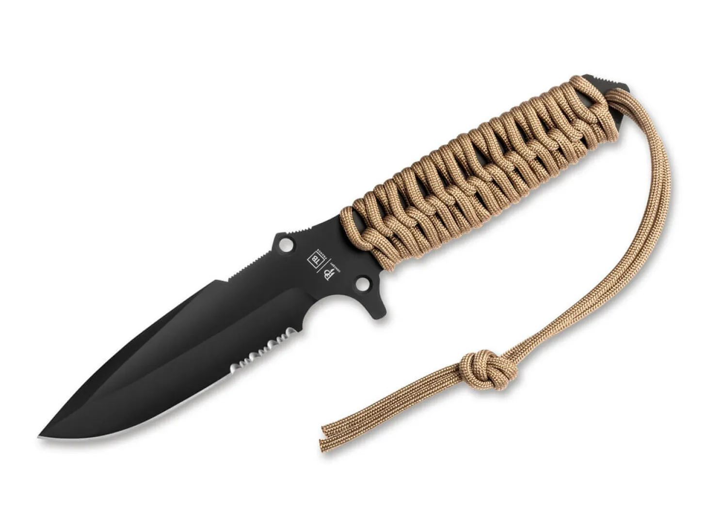 Maraudeur Paracord Brown Serrated