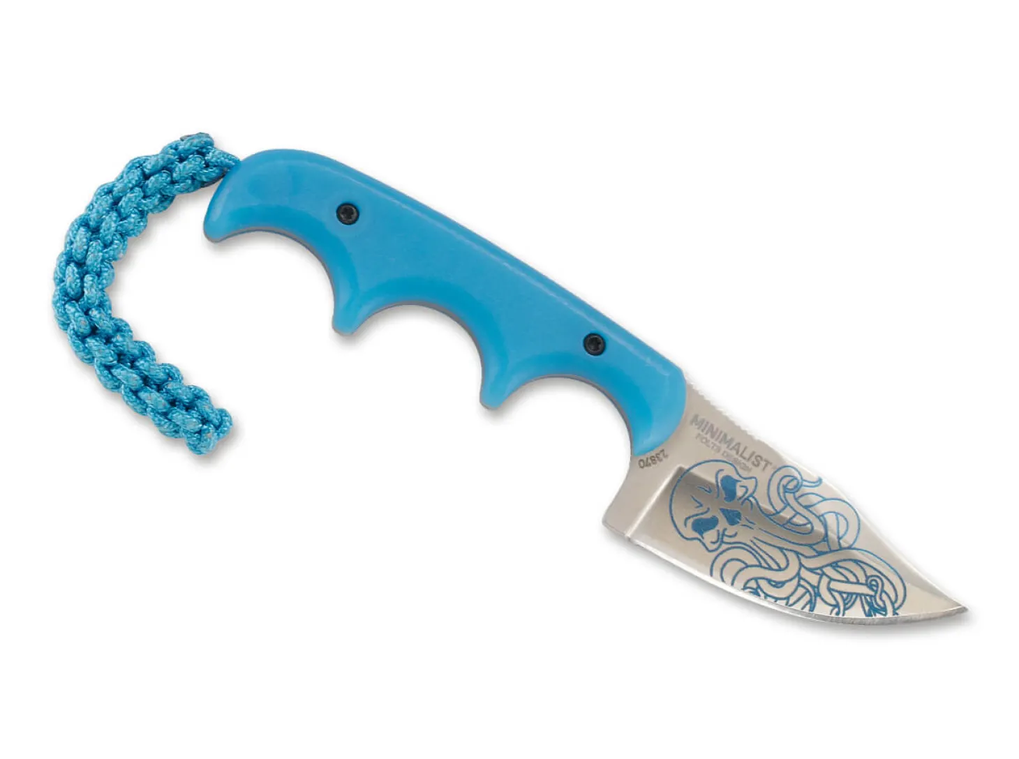 Minimalist Bowie Cthulhu Blue