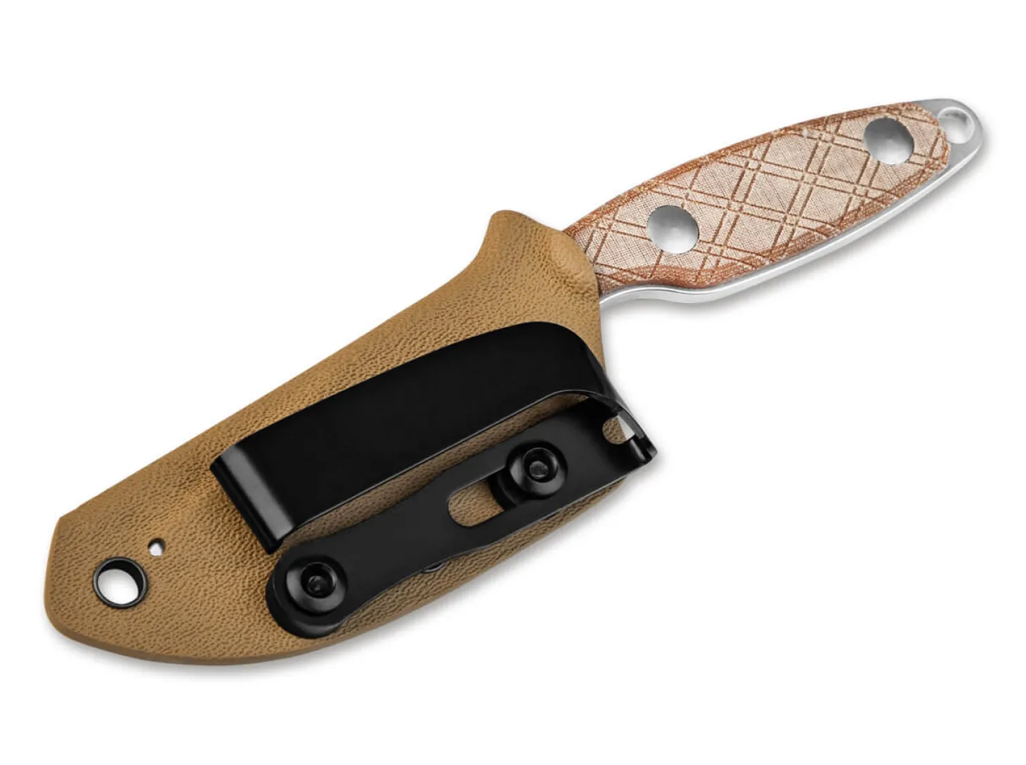 Muskrat 154CM Micarta Natural