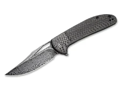 Ortis Damascus Carbon
