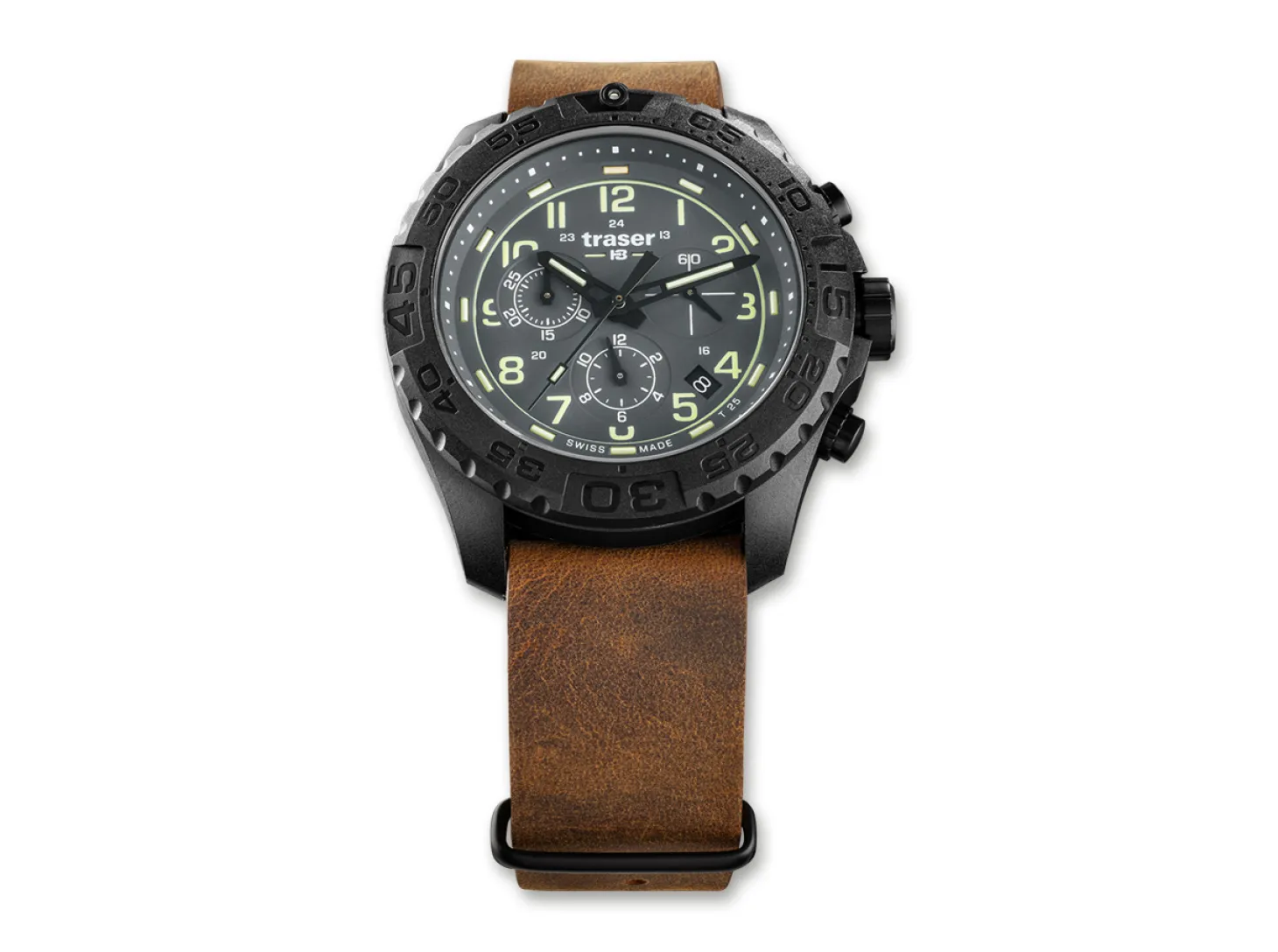 P96 OdP Evolution Chrono Grey Leder