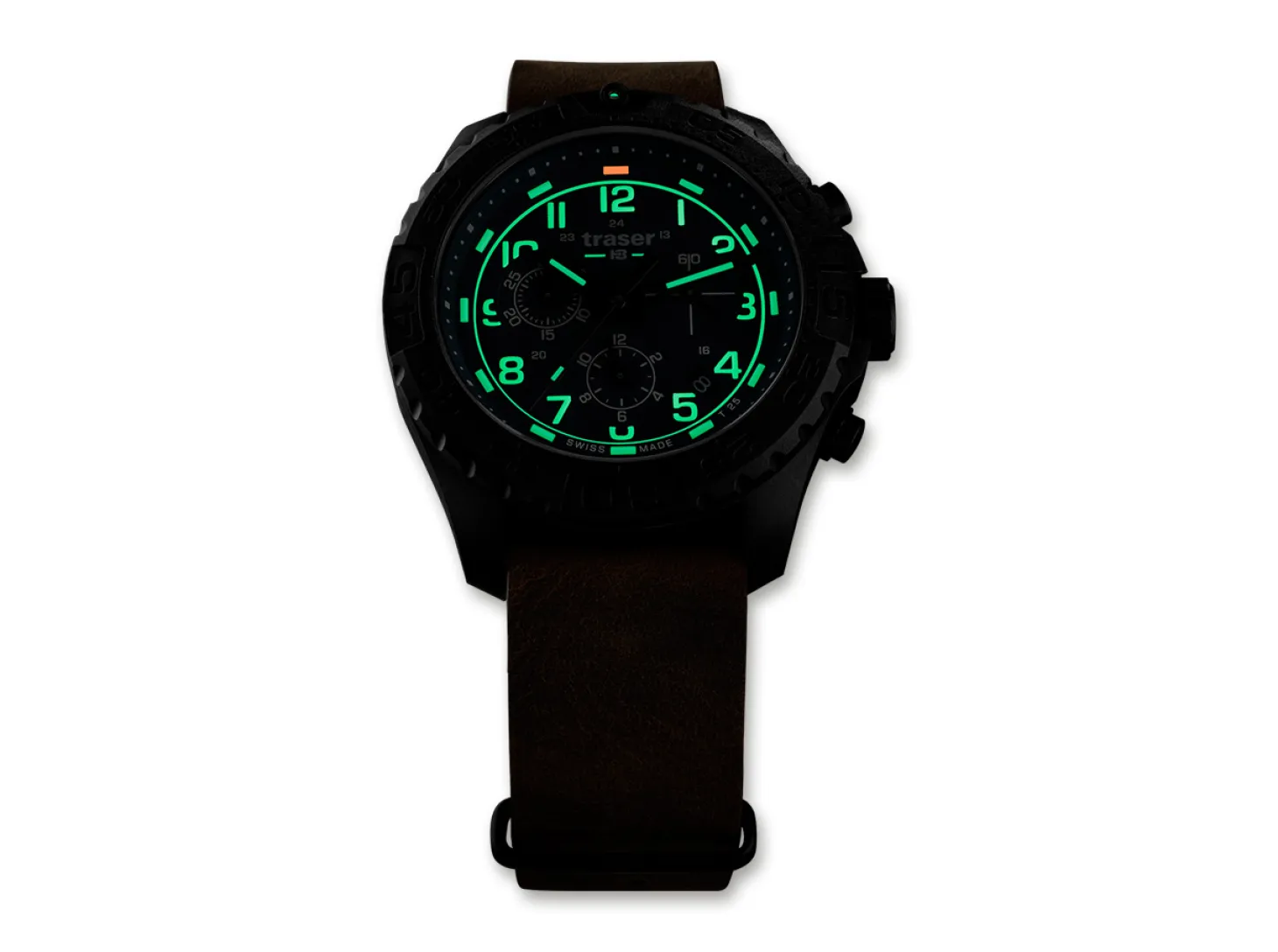 P96 OdP Evolution Chrono Grey Leder