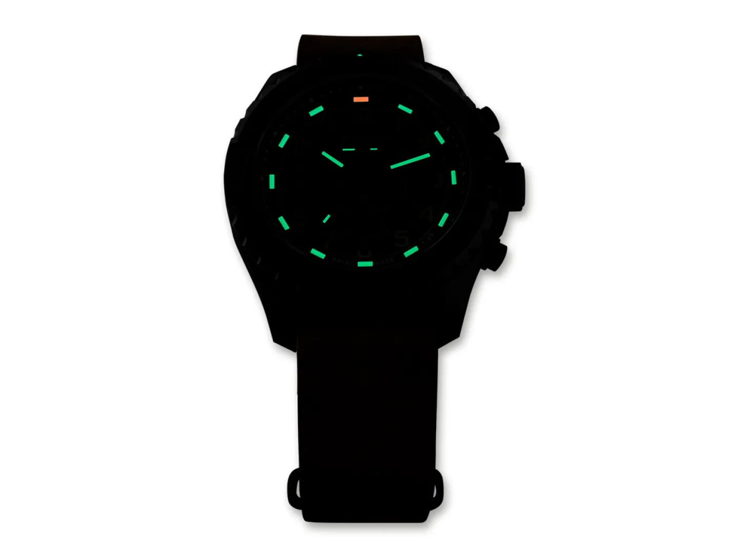 P96 OdP Evolution Chrono Green Leder