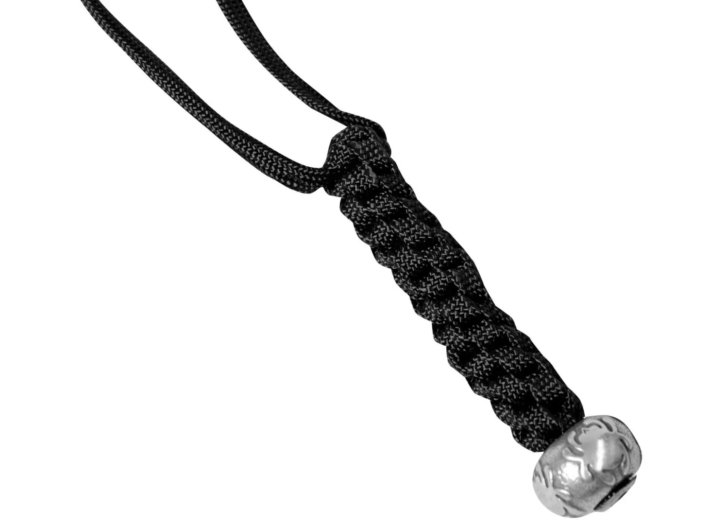 Pewter Bead Lanyard