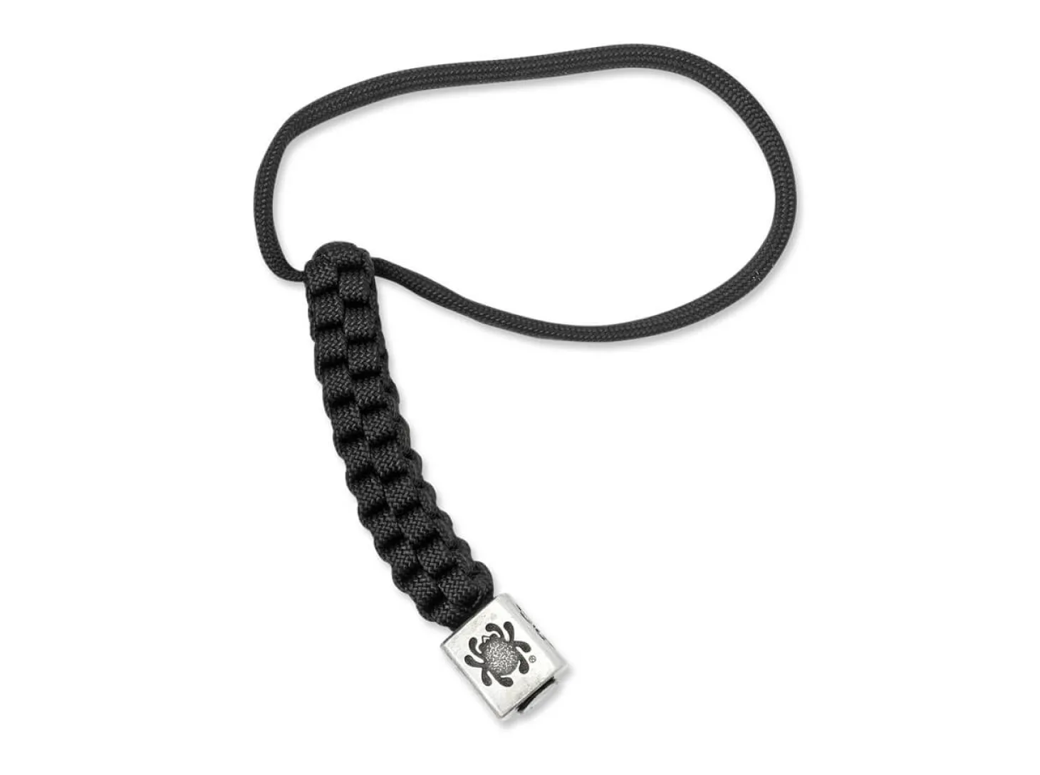 Pewter Spyder Bead Lanyard
