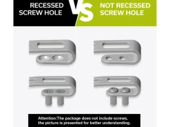 Plain Stainless Steel Clip CA-06B-V1