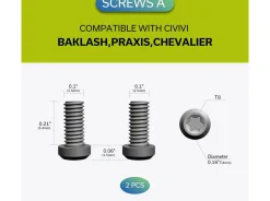 Plain Titanium Clip T001C