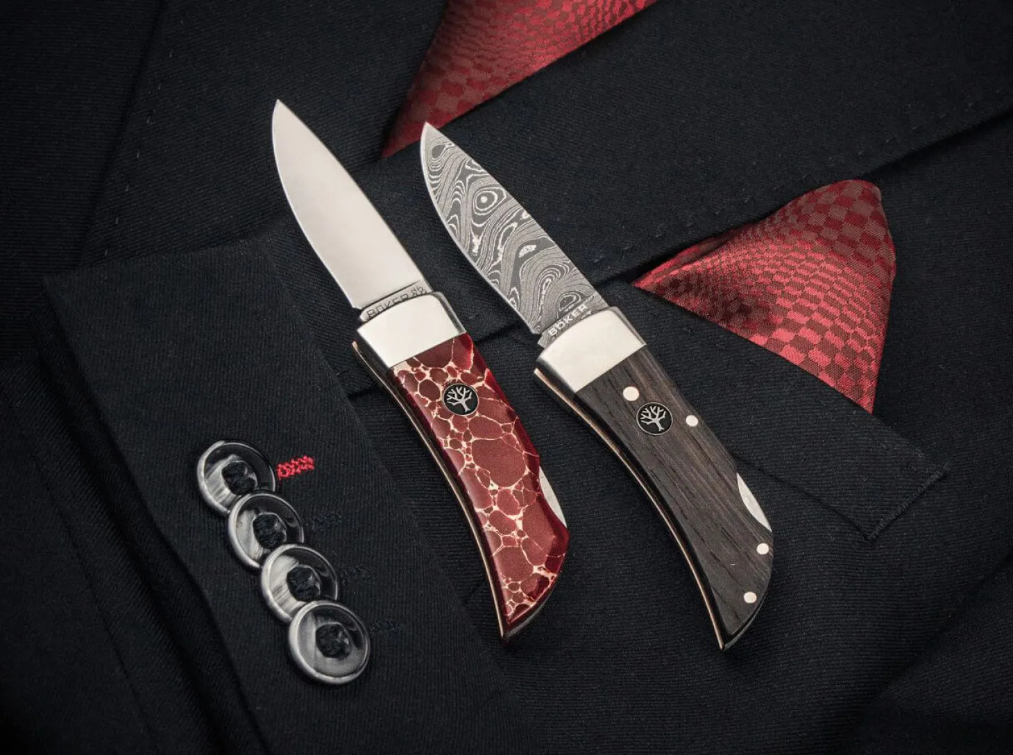 Pocket Mooreiche Damast