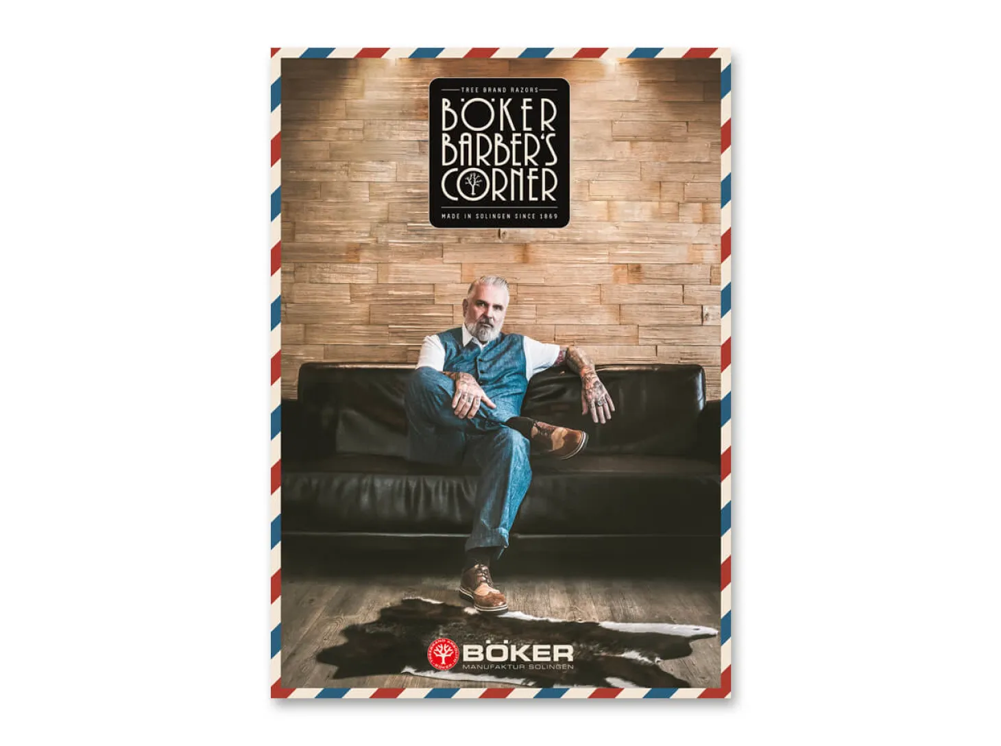 Poster Böker Barber's Corner III