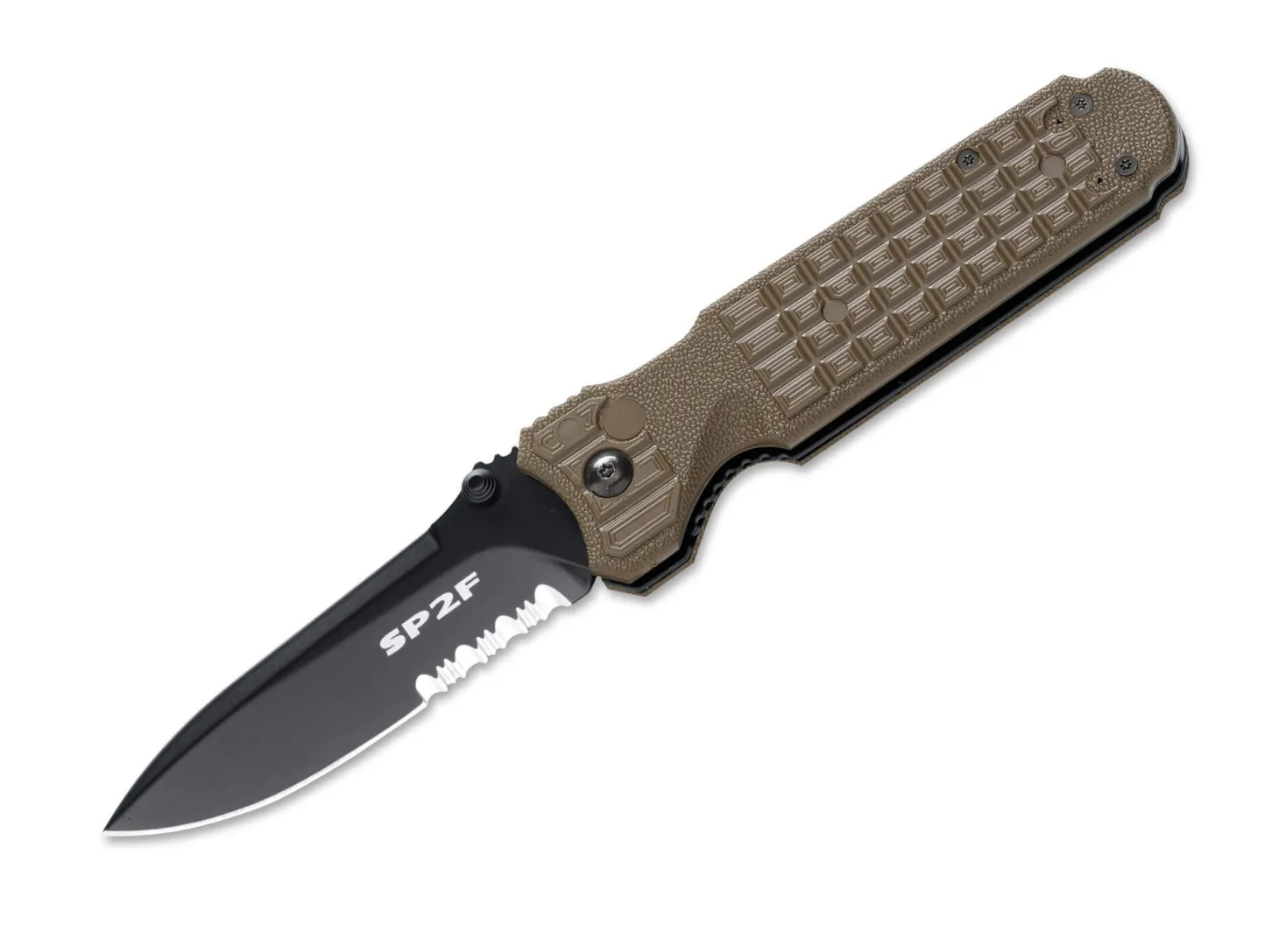 Predator II Desert Serrated