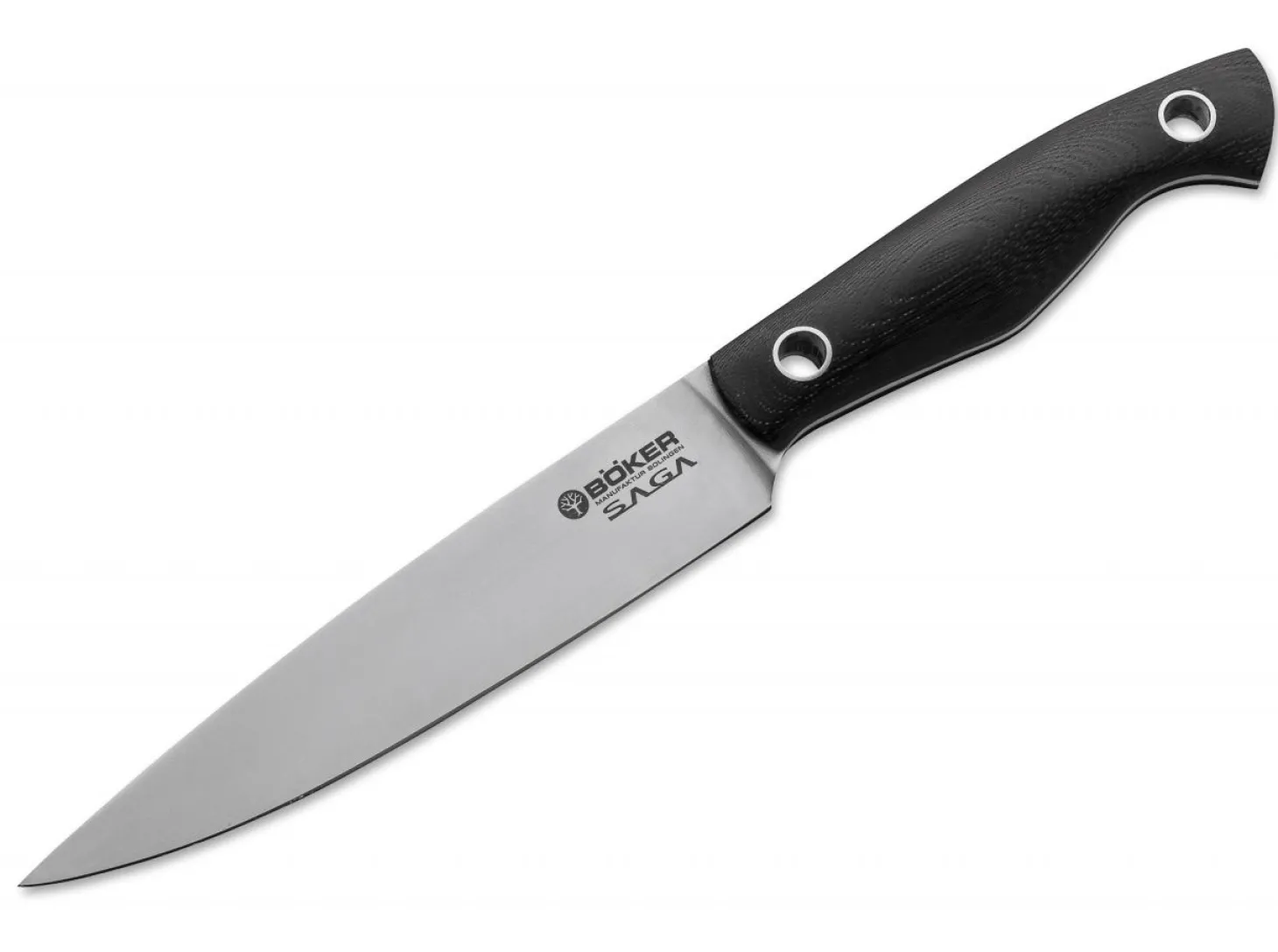 Saga Allzweckmesser G10 Satin