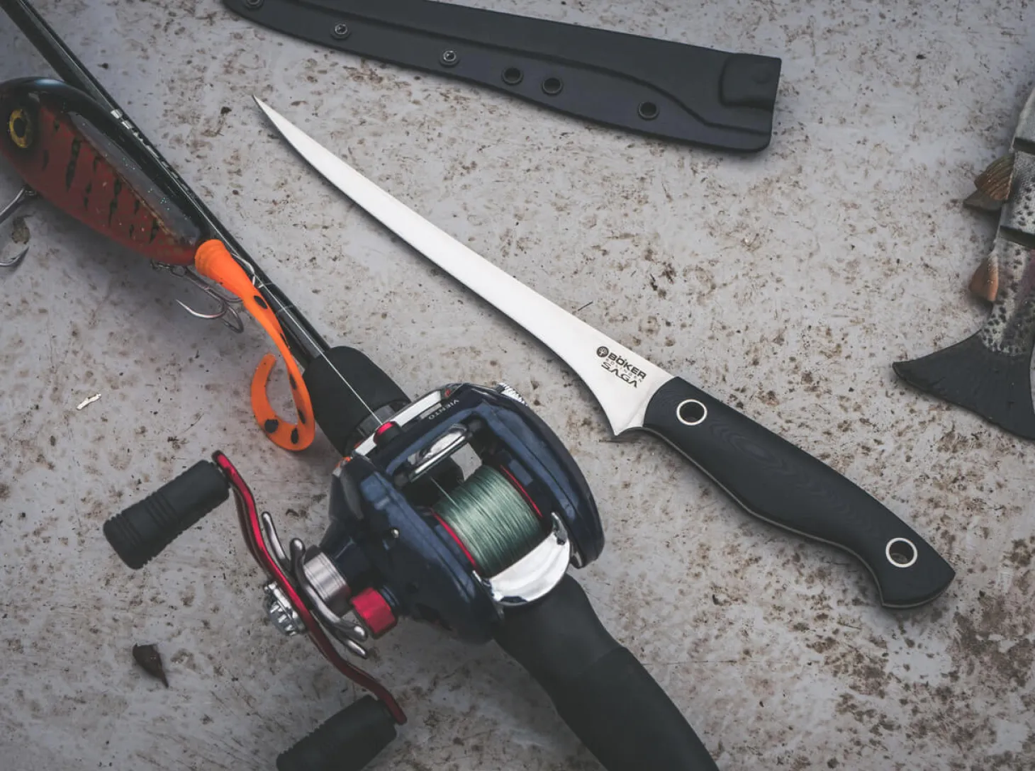 Saga Filetiermesser Fish & Hunt